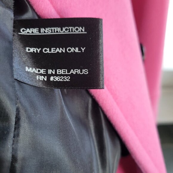GALLERY COLLECTION FUSHIA/PINK WOOL BLAZER (Size: Medium) - Picture 8 of 15